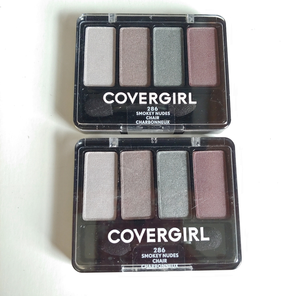Lot of 2 Covergirl Smokey Nudes Eyeshadow Palette